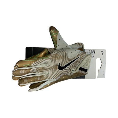 Vist Large View of Product Image Which is Nike VAPOR JET FB Gloves Gold SM