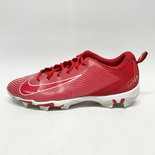 Used Nike VAPOR SHARK Adult FB Cleats Red Senior 14 11805-S000064239