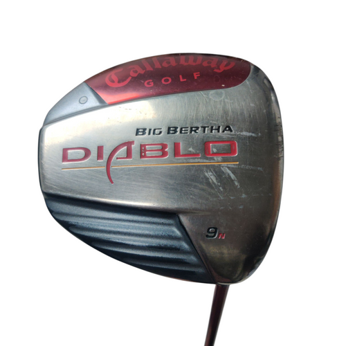 Used Callaway BIG BERTHA DIABLO Mens Driver Right Hand 9.0 Degree 11218-S000406651