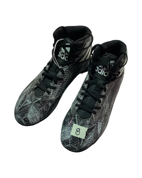 Used Adidas Adult FB Cleats Black Senior 8 11724-S000215072
