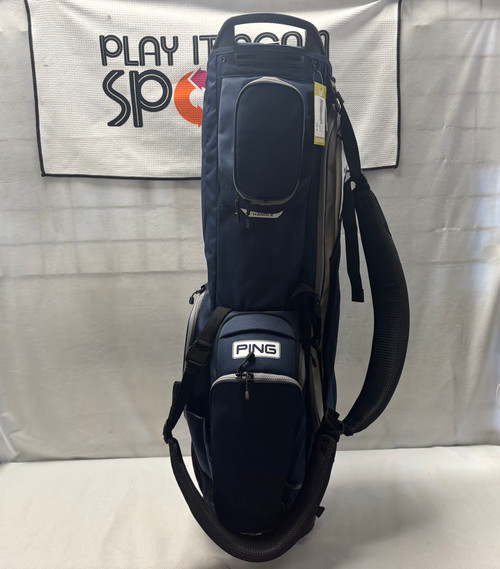 Vist Large View of Product Image Which is Used Ping HOOFER 14 Mens Stand Bag Navy Blue