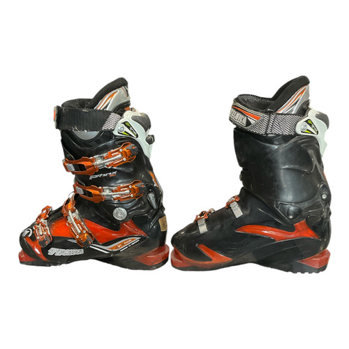 Used Tecnica PHNX 90 Mens DH Ski Boot Black 255 MP - M07.5 - W08.5 11362-S000161477