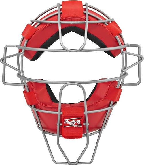 Vist Large View of Product Image Which is New Rawlings Lightweight Red Mask 11497-RAWLIGHTR