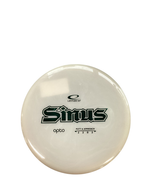 Used Latitude 64 SINUS Disc Golf Putter White 11479-S000398810