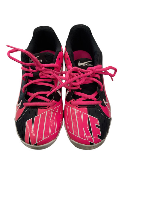 Used Nike HYPERDIAMOND BB/SB Cleats Pink Junior 03 11856-S000021270