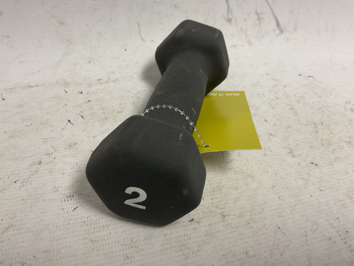 Used Hex Dumbbell Black 2 lb 11855-S000188075