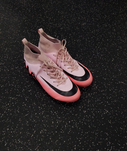 Used Nike MERCURIAL VAPOR Soccer Cleats Pink Senior 9.5 11849-S000029628