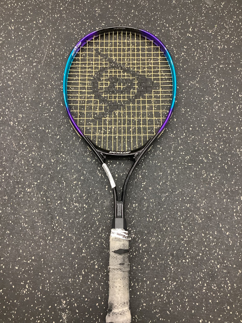 Vist Large View of Product Image Which is Used Dunlop POWER PLUS Adult Tennis Racquet Navy Blue Unknown 11162-S000432240
