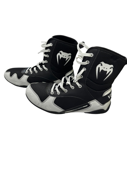 Vist Large View of Product Image Which is Used Venum Boxing Shoes Black Senior 9