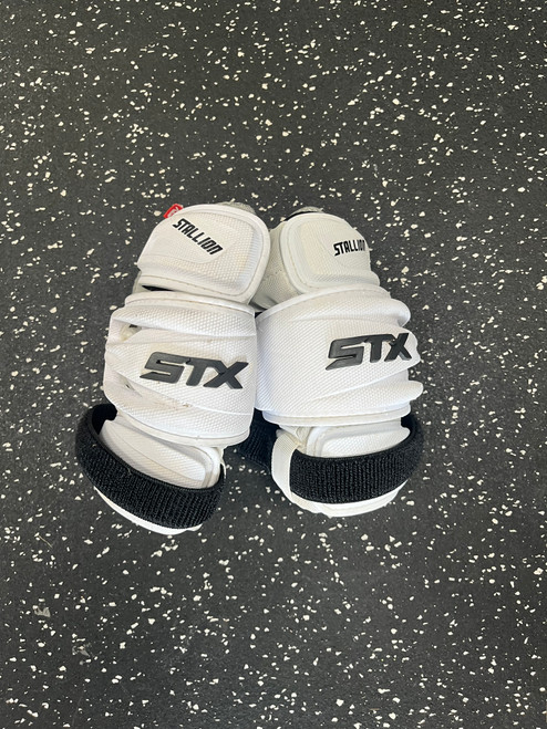 Used STX STALLION 500 Lacrosse Arm Pads/Guards White MD 11849-S000029651