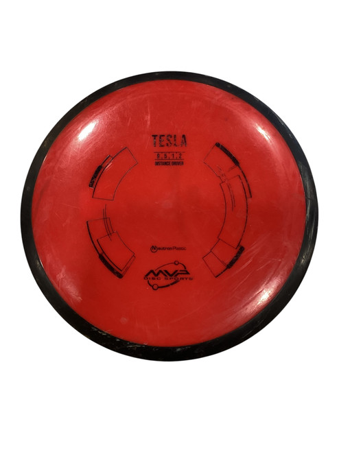 Used MVP TESLA Disc Golf Driver Red 11884-S000048968