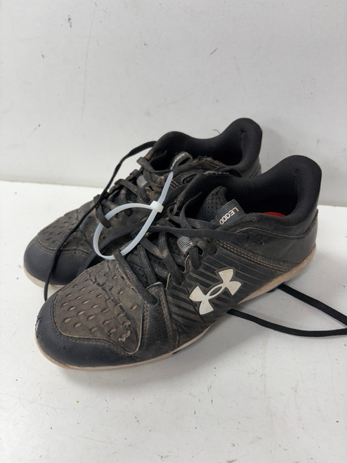Used Under Armour LEADOFF BB/SB Cleats Black Junior 03.5 11891-S000304551