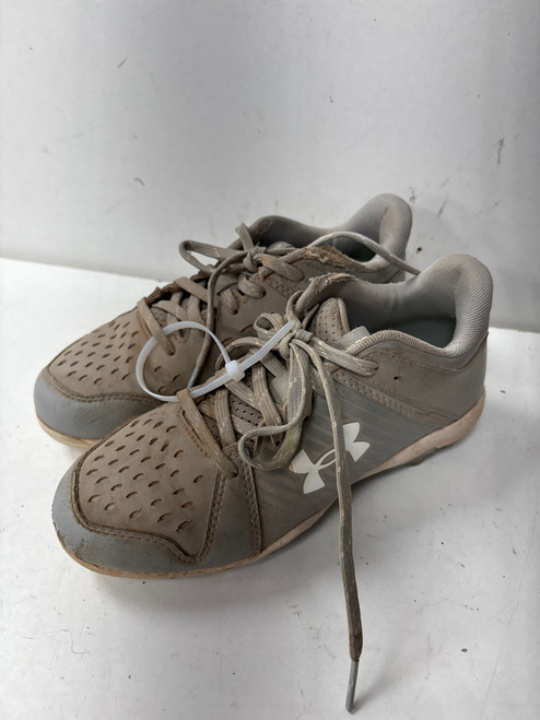 Used Under Armour LEADOFF BB/SB Cleats Grey Junior 02.5 11891-S000304552