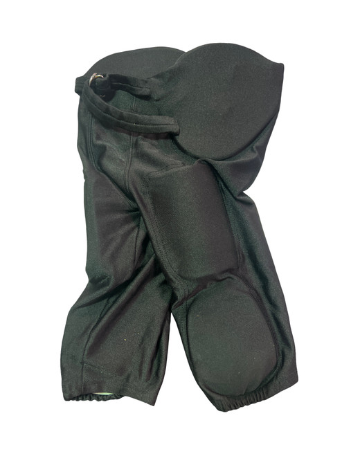 Used Riddell Youth FB Integrated Pants Black 2X 11724-S000215101
