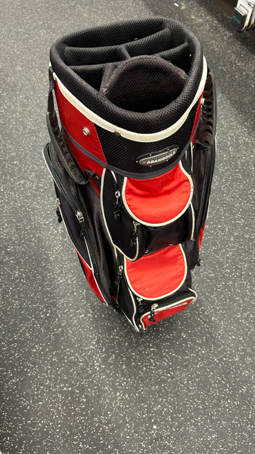 Used Adams Golf Mens Cart Bag Red 11162-S000432255