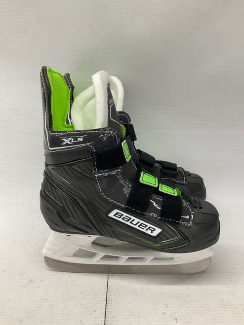 Used Bauer XLS Youth Hockey Skate Grey Youth 10.0 11836-S000028512