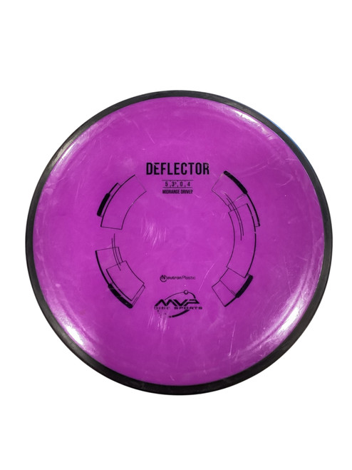 Used MVP DEFLECTOR Disc Golf Mid Range Purple 11884-S000048990