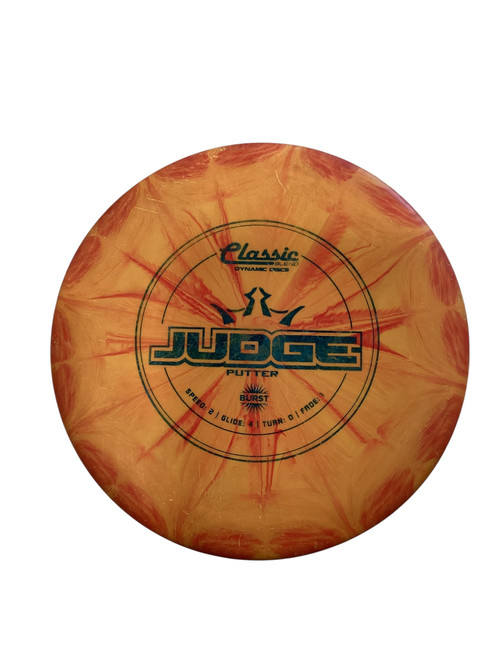 Used Dynamic Discs JUDGE Disc Golf Putter Orange 11884-S000048992