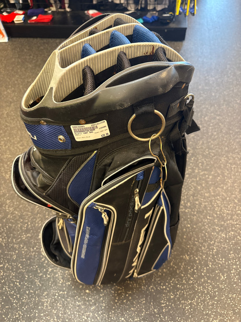 Used Maxfli CART BAG Mens Cart Bag Navy Blue 11339-S000192003