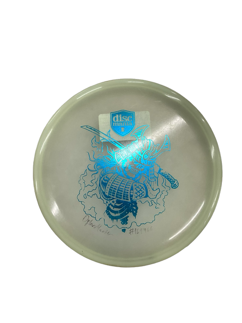 Used Discmania SHOGUN GLOW Disc Golf Putter Clear 174g 11613-S000163919