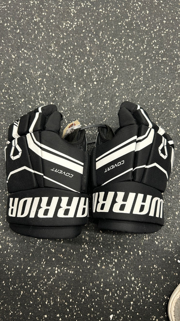 Used Warrior COVERT CLUTCH GLOVE Junior Gloves Black 10" 11162-S000432264