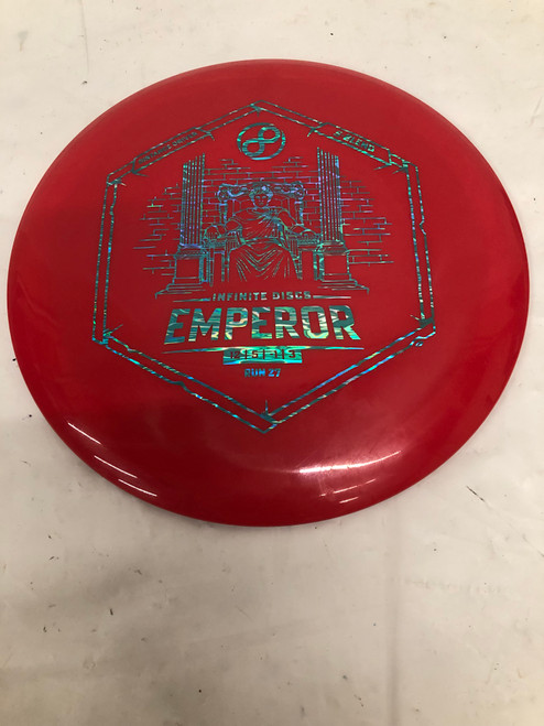 Used Infinite Discs EMPEROR Disc Golf Driver Red 176g 11668-S000110616