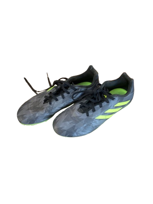 Used Adidas Soccer Cleats Grey And Lime Senior 5 11853-S000123263