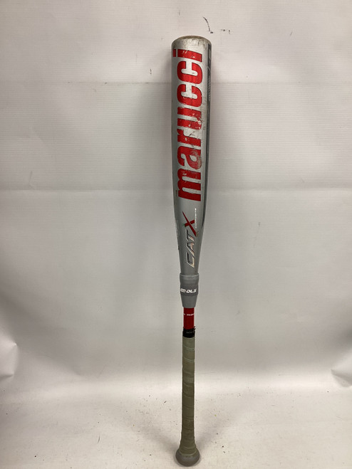Vist Large View of Product Image Which is Used Marucci CAT X COMPOSITE BB/SB USSSA 2 3/4 Bat 31"