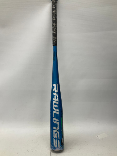 Vist Large View of Product Image Which is Used Rawlings USRX8 BB/SB USA 2 5/8 Bat Royal Blue 31"