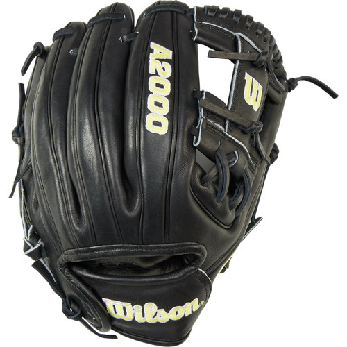 Vist Large View of Product Image Which is New Wilson A2000 DP15 BB/SB Glove RH Throw Black 11 1/2"