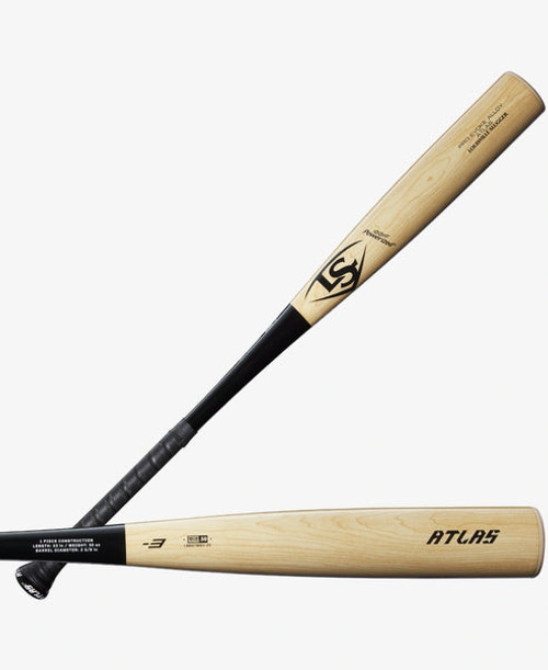 Vist Large View of Product Image Which is New Louisville Slugger 2025 Atlas Model 1 LBBATWB3-25 BB/SB High School -3 Bat 33" 11890-S000132761