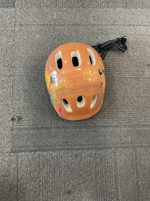 Used PRINCESS HELMET Bike Helmet Orange SM 11614-S000217494
