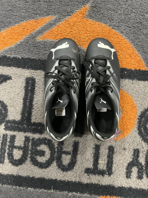 Used Puma Soccer Cleats Black Junior 04.5 11614-S000217495