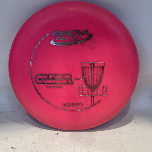 Vist Large View of Product Image Which is Used Innova AVIAR Disc Golf Putter Pink