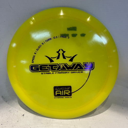 Used Gateway LUCID AIR Disc Golf Driver Yellow 11878-S000021627