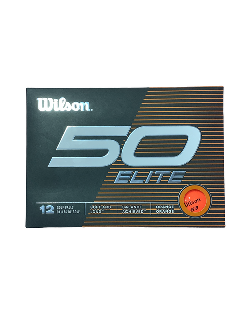 Vist Large View of Product Image Which is New WILSON ELITE 50 ORANGE