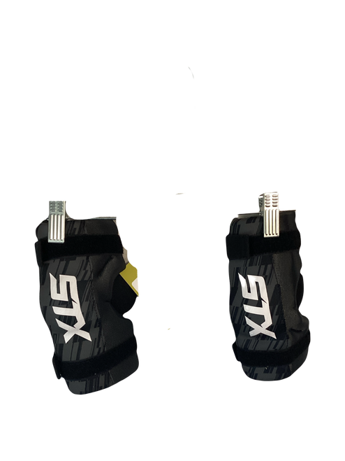 Used STX STALLION 75 Lacrosse Arm Pads/Guards Black XS 11642-S000131278
