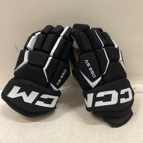 Vist Large View of Product Image Which is Used CCM AS 550 Senior Gloves Black 12" 11725-S000488976