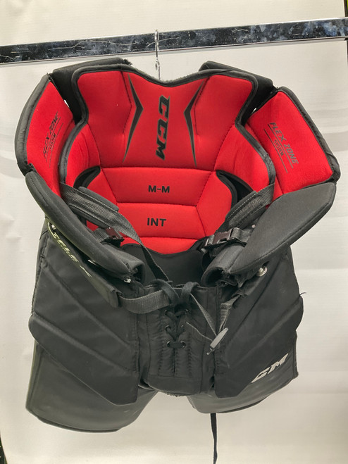 Used CCM E FLEX EXTREME 1.9 Inter Goalie Pant Black MD 11836-S000028536