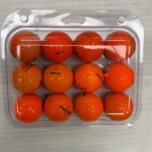 Vist Large View of Product Image Which is Used ASSORTED COLOR ORANGE 12 Pack - Golf Balls 11762-S000066248