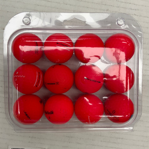 Vist Large View of Product Image Which is Used ASSORTED COLOR RED 12 Pack - Golf Balls 11762-S000066252