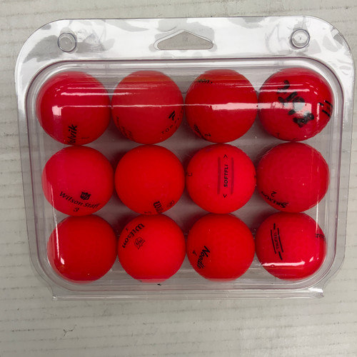 Vist Large View of Product Image Which is Used ASSORTED COLOR RED 12 Pack - Golf Balls 11762-S000066265