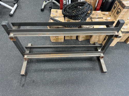 Used 2-TIER DUMBBELL RACK Weight Stand 10558-S000238849