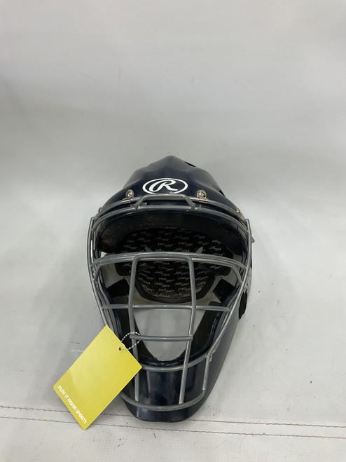Vist Large View of Product Image Which is Used Rawlings COOLFLO Catchers Helmet w/Mask Black LG 11871-S000019215