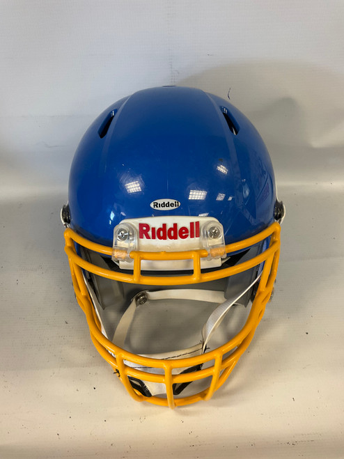 Vist Large View of Product Image Which is Used Riddell 2024 VICTOR YOUTH FB Helmet Royal Blue L/XL