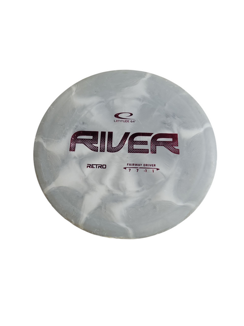 Used Latitude 64 RIVER Disc Golf Driver Grey 11708-S000181160