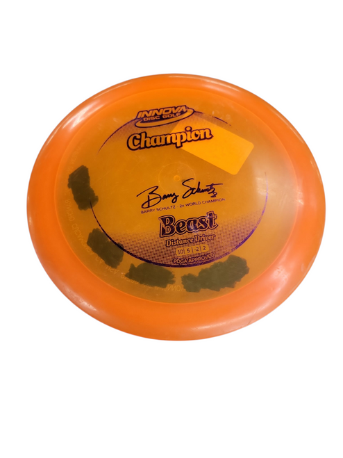 Used Innova BEAST CHAMPIPON Disc Golf Driver Orange 11708-S000181166