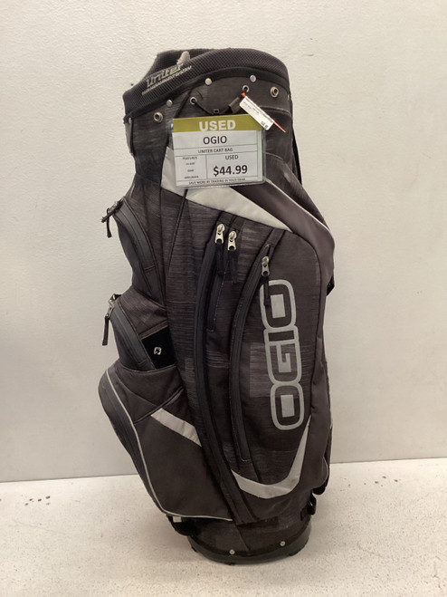 Used Ogio UNITER Mens Cart Bag Grey 11443-S000195978