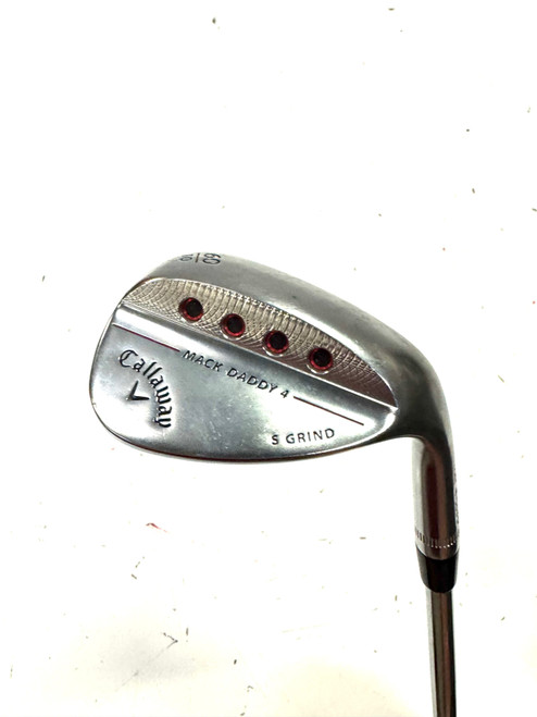 Used Callaway MACK DADDY 4 S GRIND Golf Wedge Mens RH 60 Degree 11860-S000294398