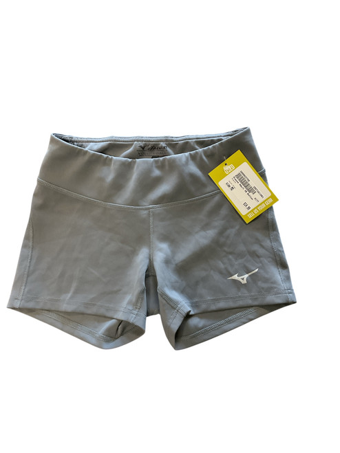 Used Mizuno Adult  Volleyball Shorts  Grey MD 11861-S000023709